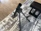 Mortar on a bipod and baseplate
